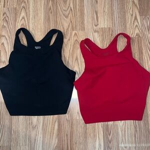 Two Athleta Conscious Crop Bra D-DDD